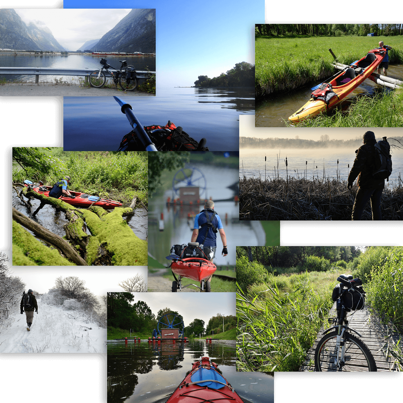 Bushcraft collage